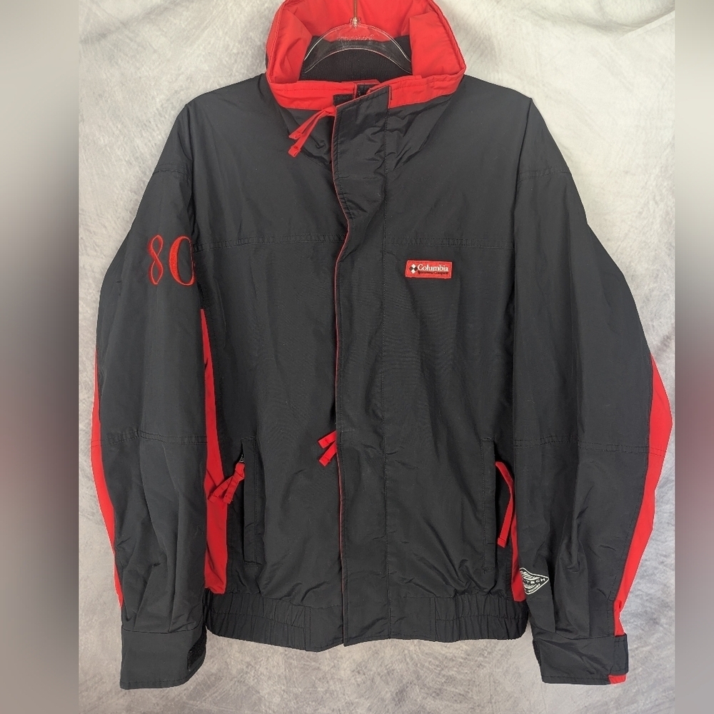 Columbia Small 80th Anniversary Bugaboo Coat Red Black OUTER JACKET ONLY